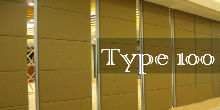 Type 100 Series Sliding Folding Partition