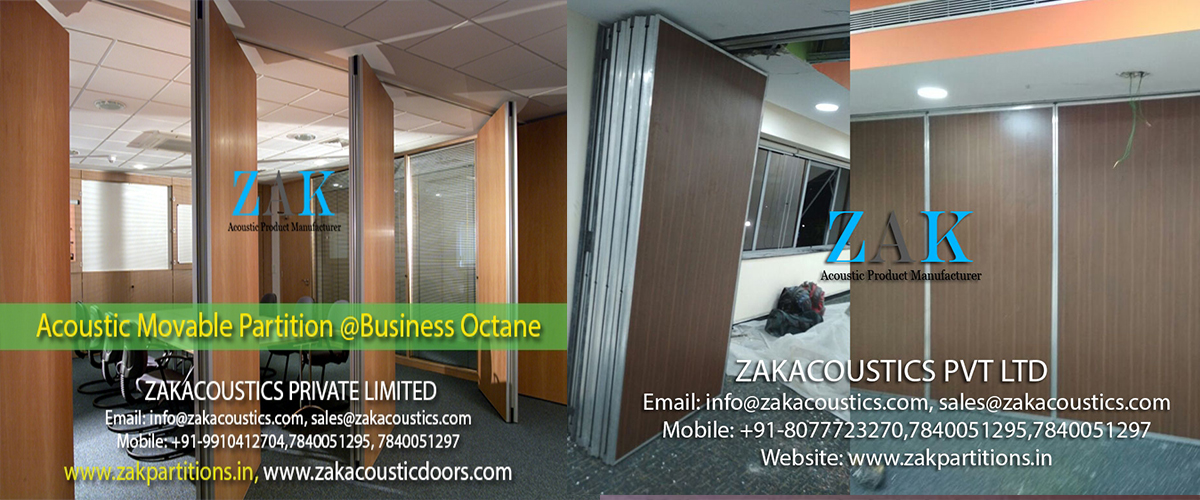 Acoustic Sliding Movale Partition